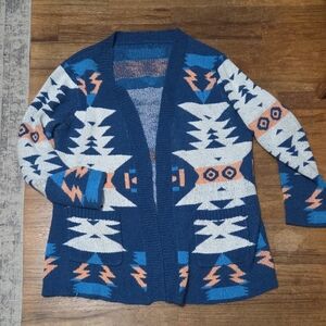 Patterned Cardigan
